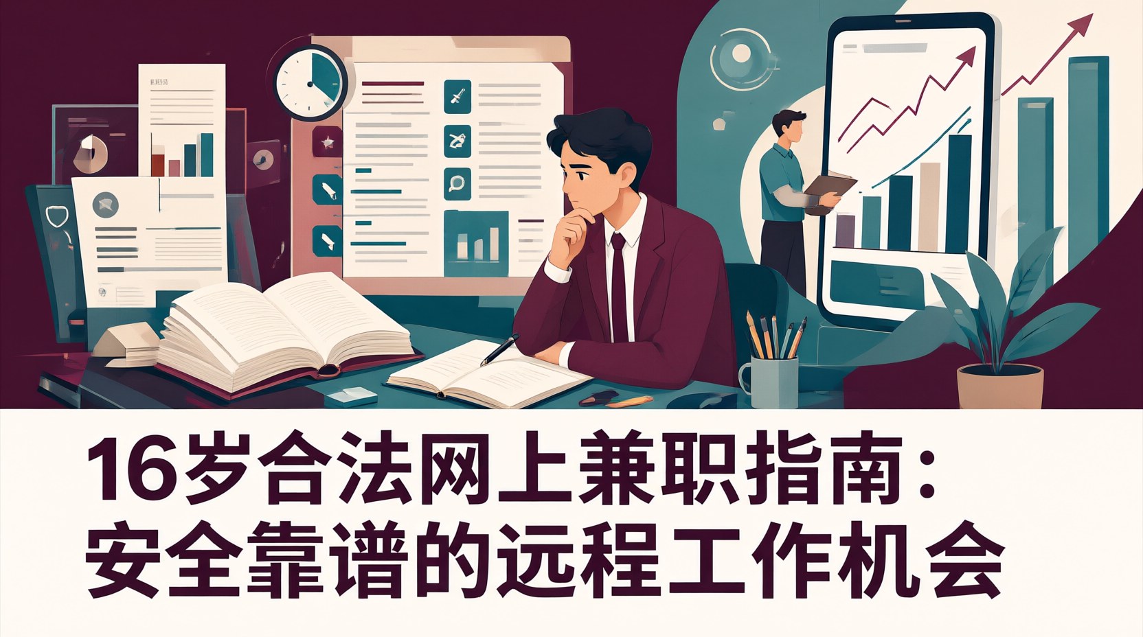 16岁合法网上兼职指南：安全靠谱的远程工作机会