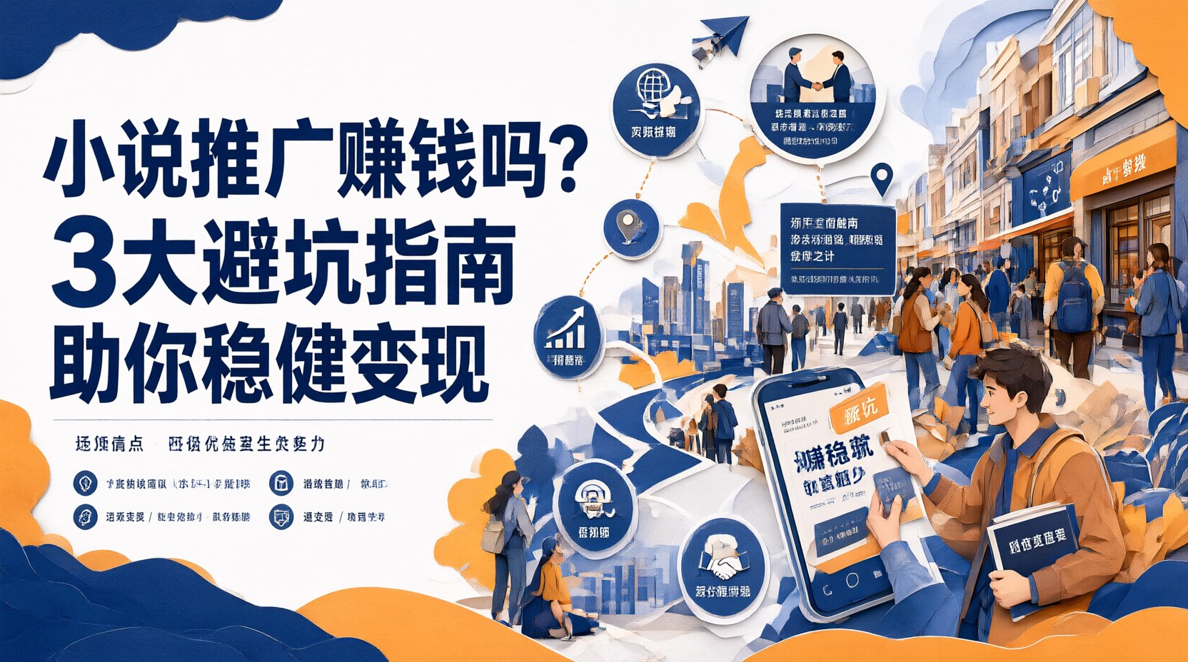 小说推广赚钱吗？3大避坑指南助你稳健变现