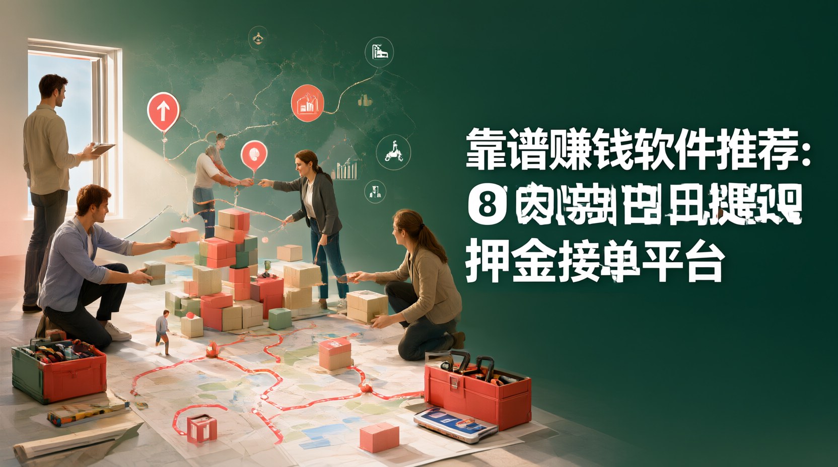 靠谱赚钱软件推荐：8款当日提现零押金接单平台
