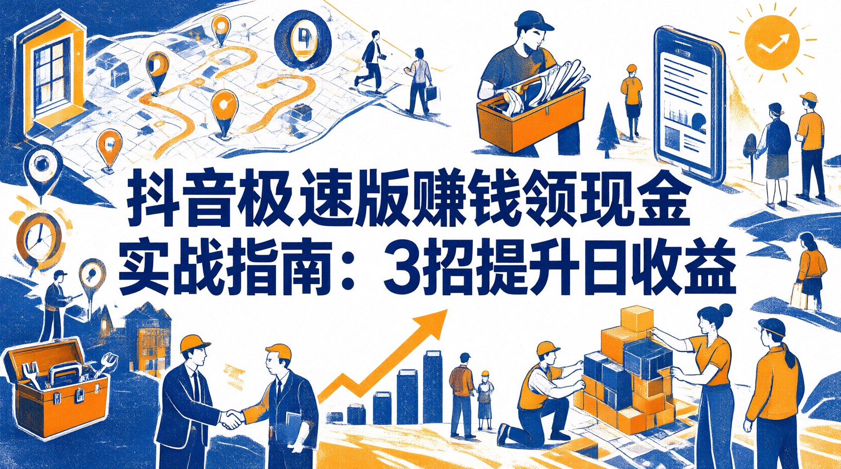 抖音极速版赚钱领现金实战指南：3招提升日收益