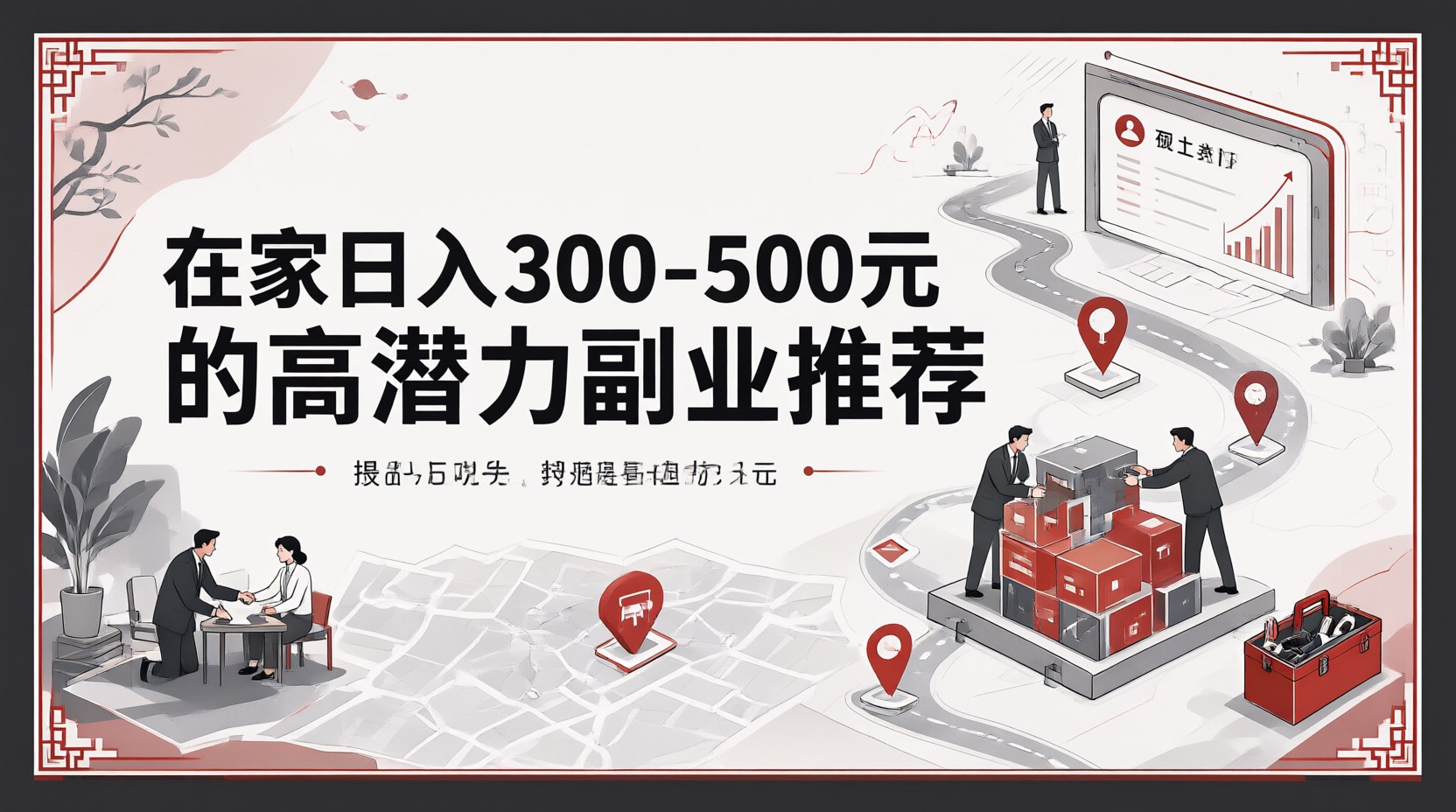 在家日入300-500元的高潜力副业推荐