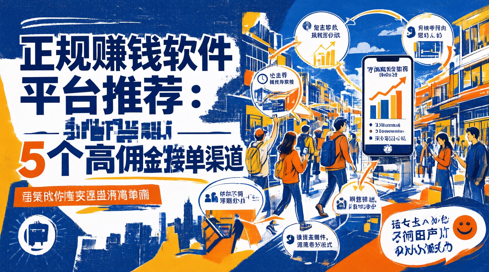 正规赚钱软件平台推荐：5个高佣金接单渠道