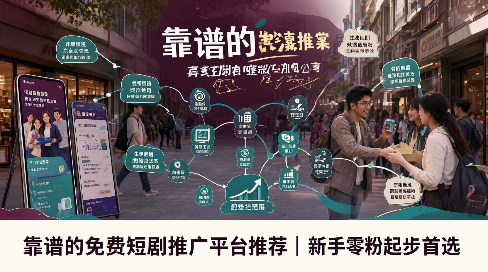 靠谱的免费短剧推广平台推荐｜新手零粉起步首选
