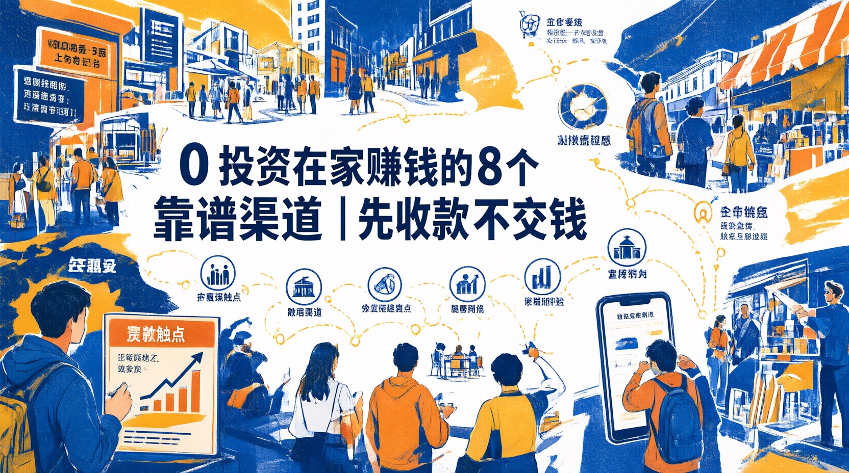 0投资在家赚钱的8个靠谱渠道｜先收款不交钱