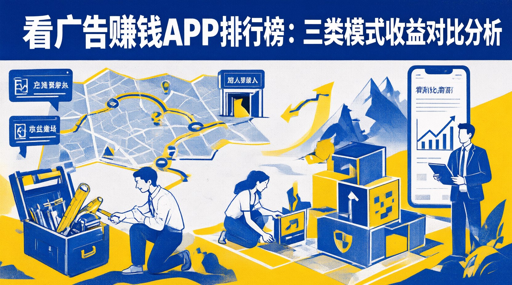 看广告赚钱APP排行榜：三类模式收益对比分析