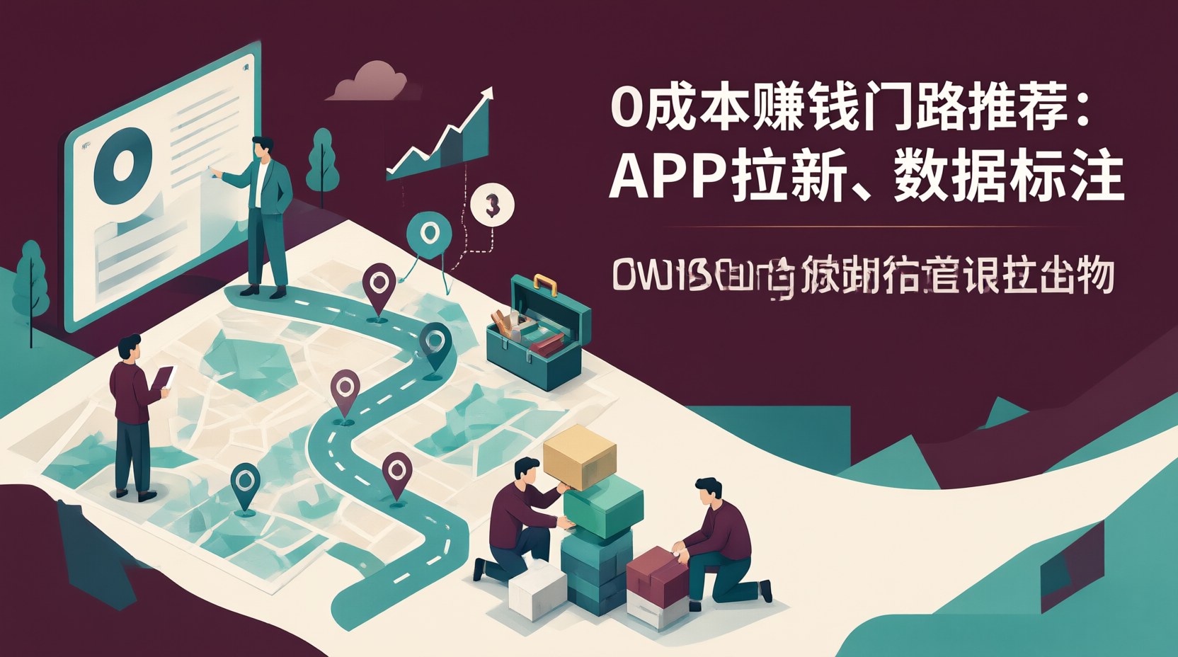 0成本赚钱门路推荐：APP拉新、拍店、数据标注