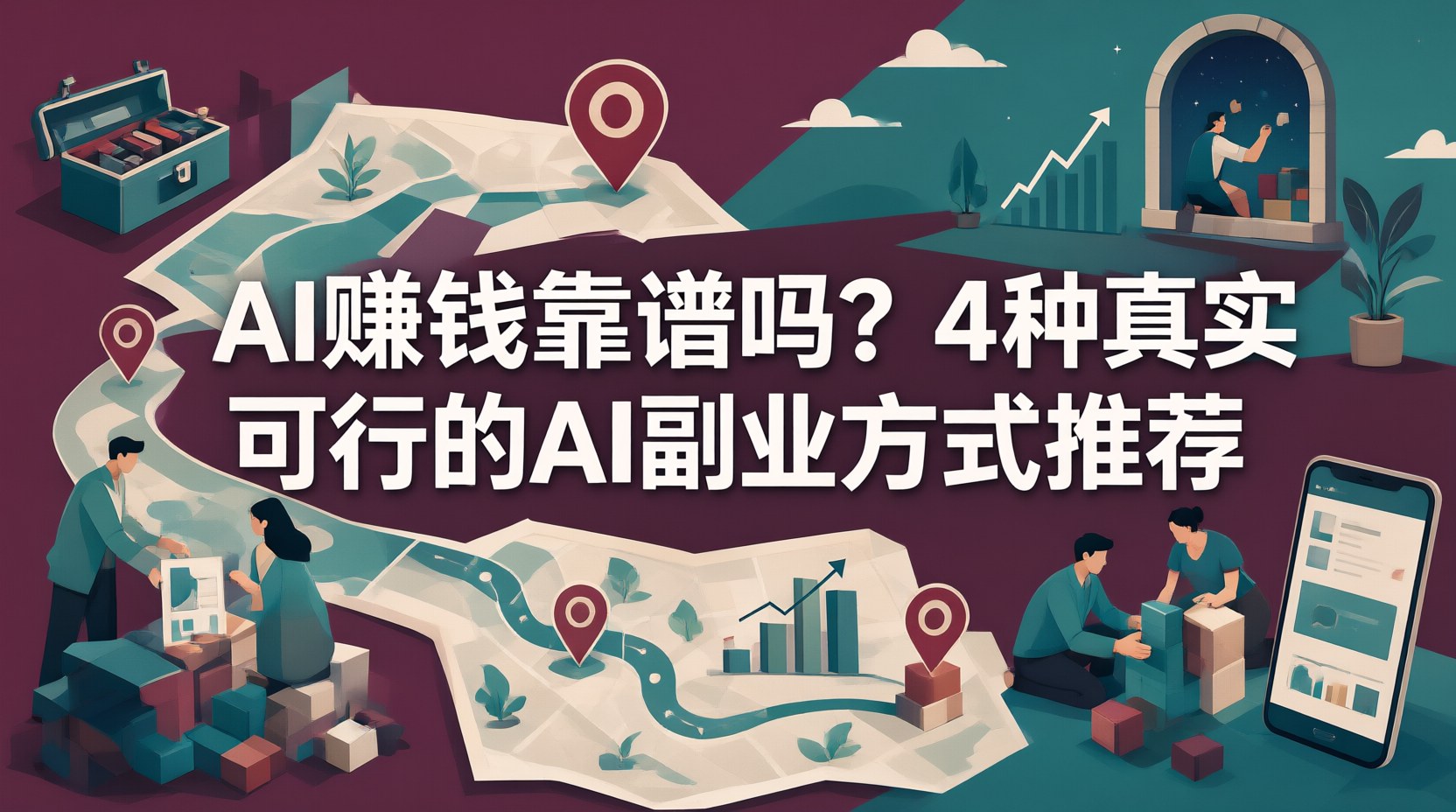AI赚钱靠谱吗？4种真实可行的AI副业方式推荐