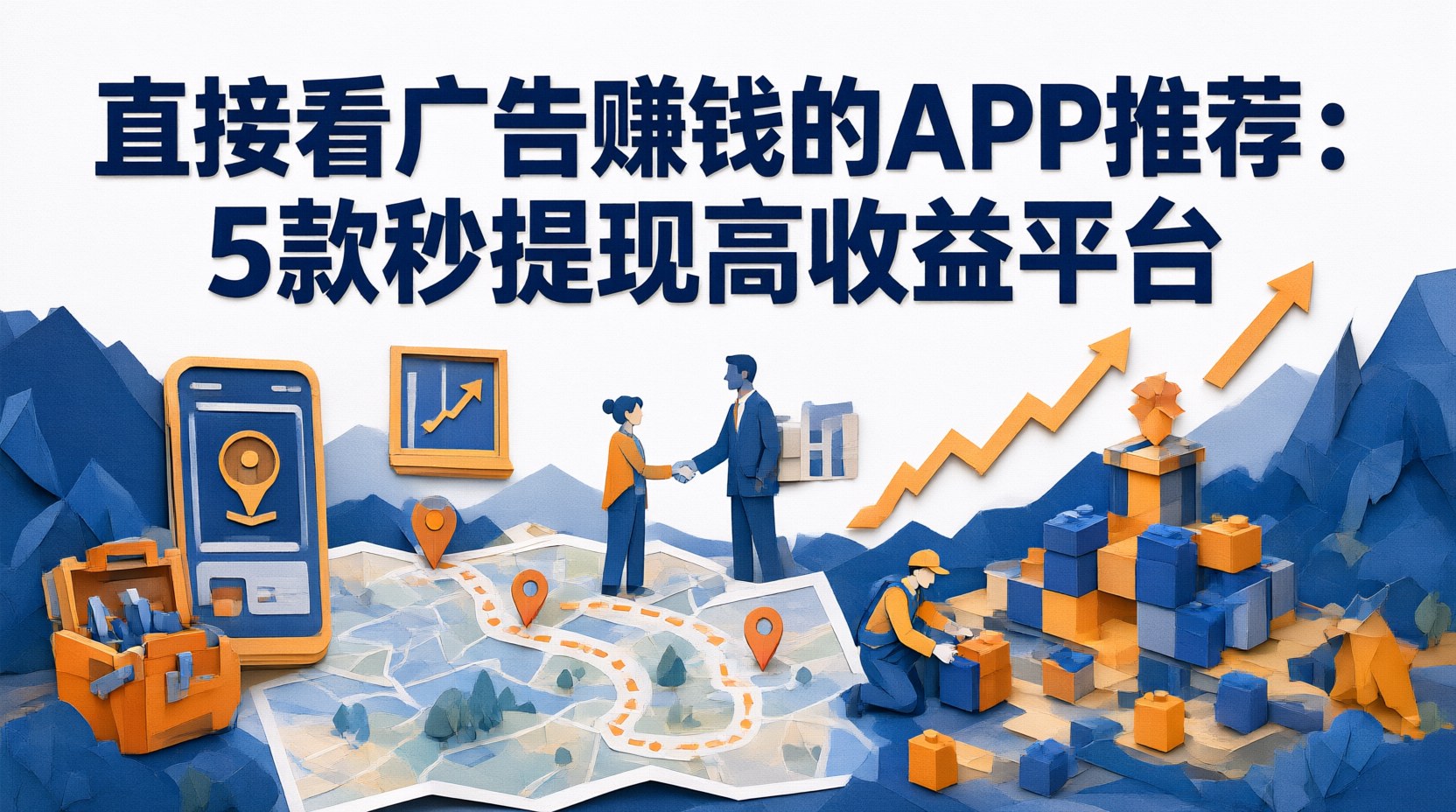 直接看广告赚钱的APP推荐：5款秒提现高收益平台