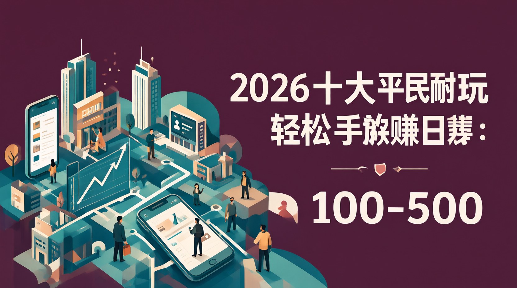 2026十大平民耐玩手游推荐：轻松日赚100-500
