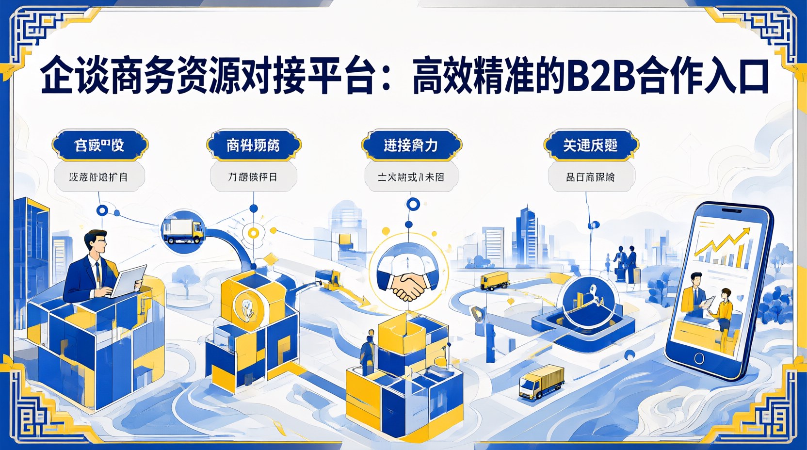 企谈商务资源对接平台：高效精准的B2B合作入口
