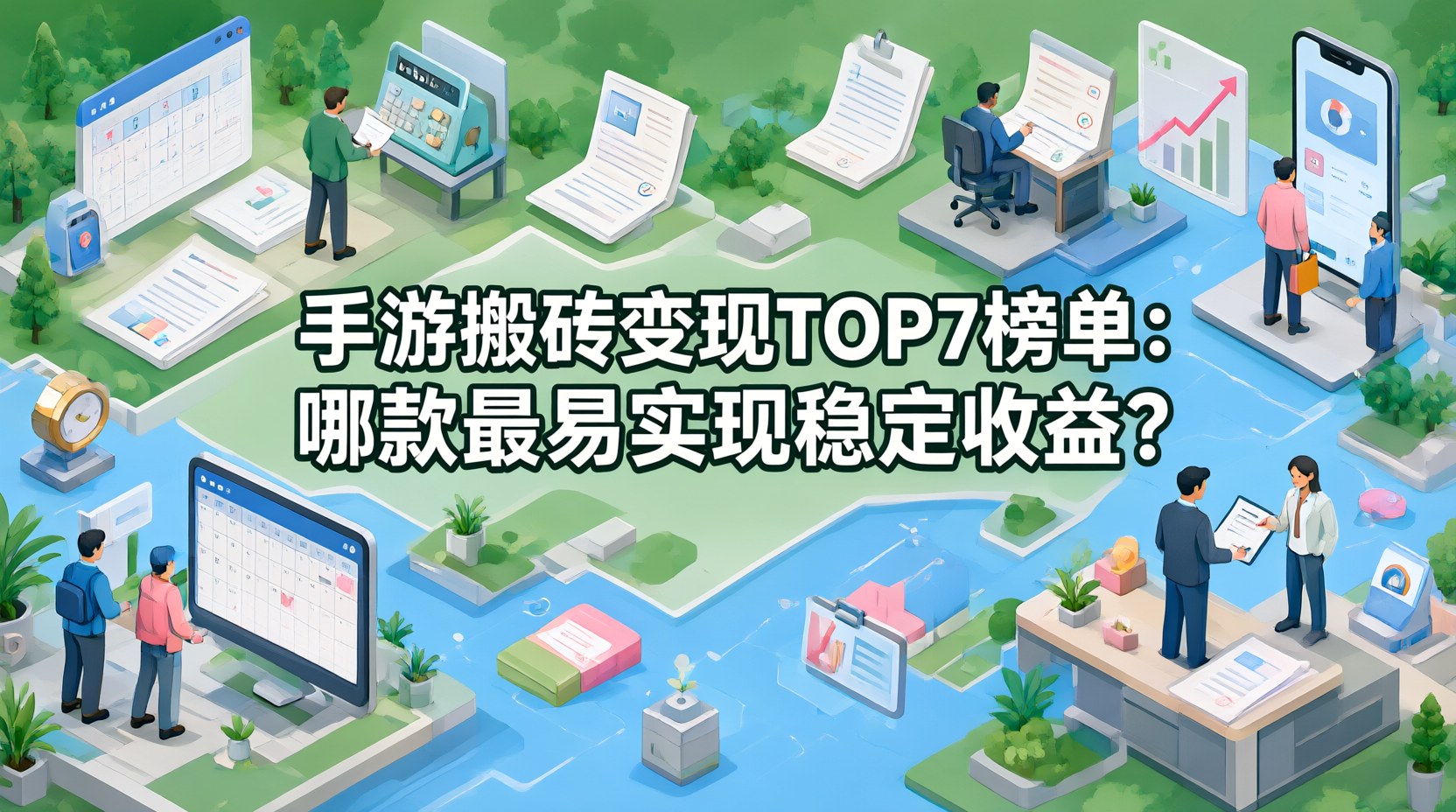 手游搬砖变现TOP7榜单：哪款最易实现稳定收益？