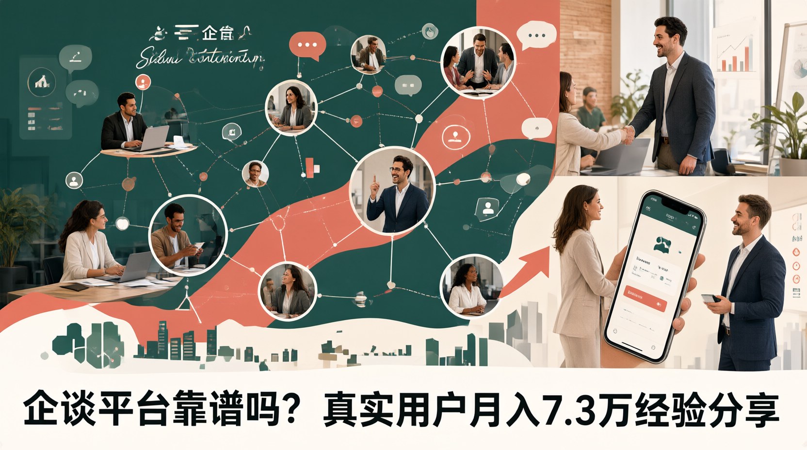 企谈平台靠谱吗？真实用户月入7.3万经验分享