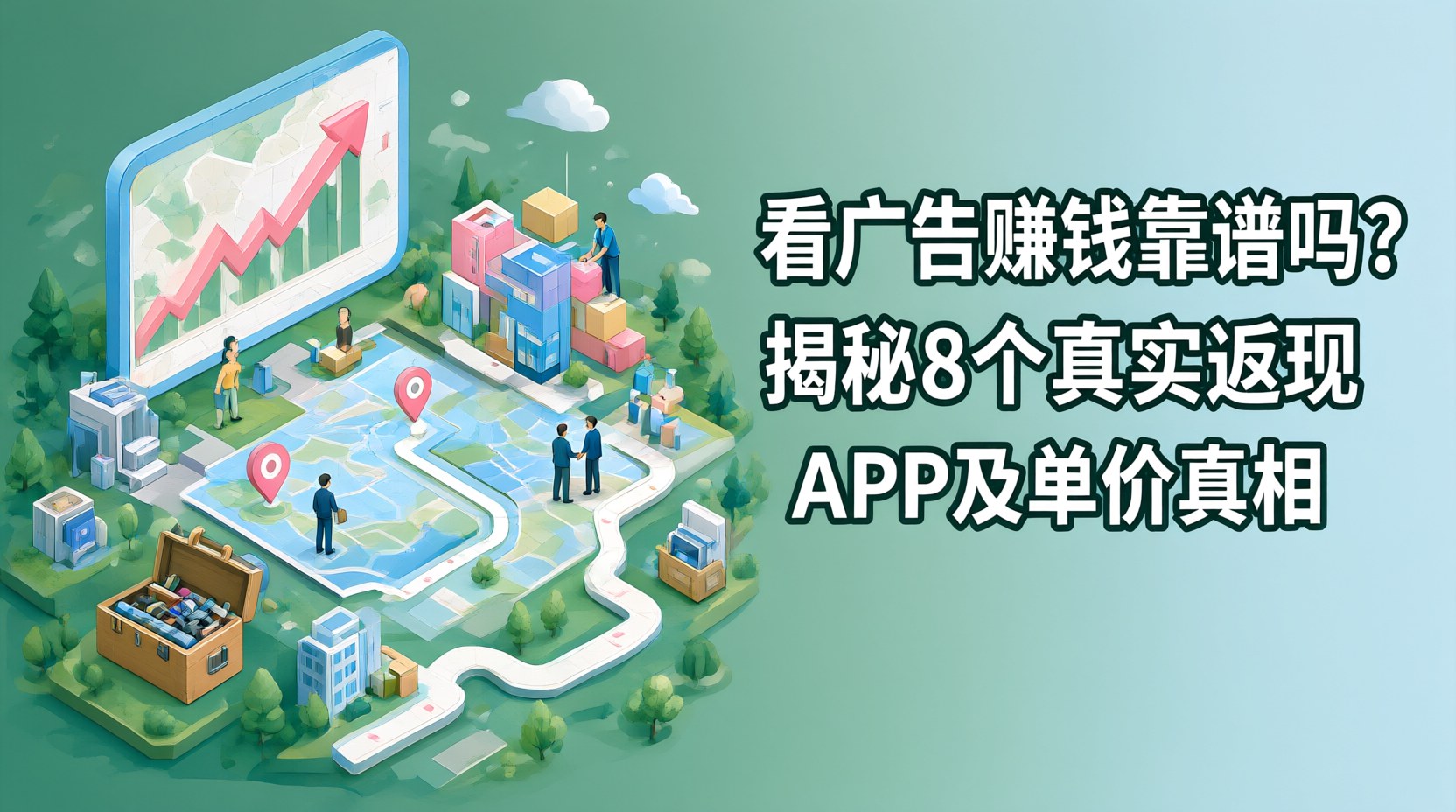 看广告赚钱靠谱吗？揭秘8个真实返现APP及单价真相