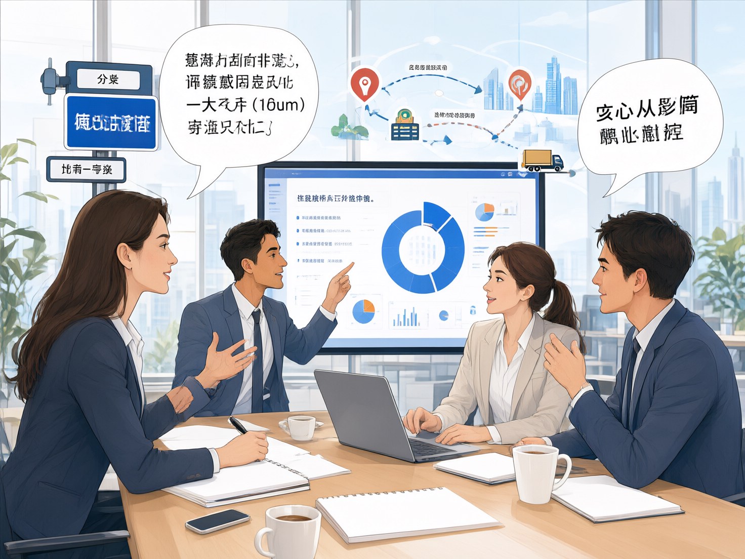 企谈商务资源对接平台：高效精准的B…配图